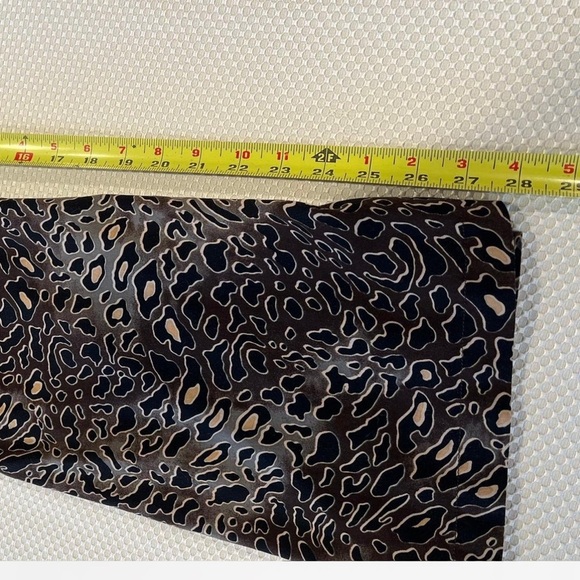 Hester & Orchard M Leopard Print elastic tie waist lightweight casual Pants - Picture 3 of 7